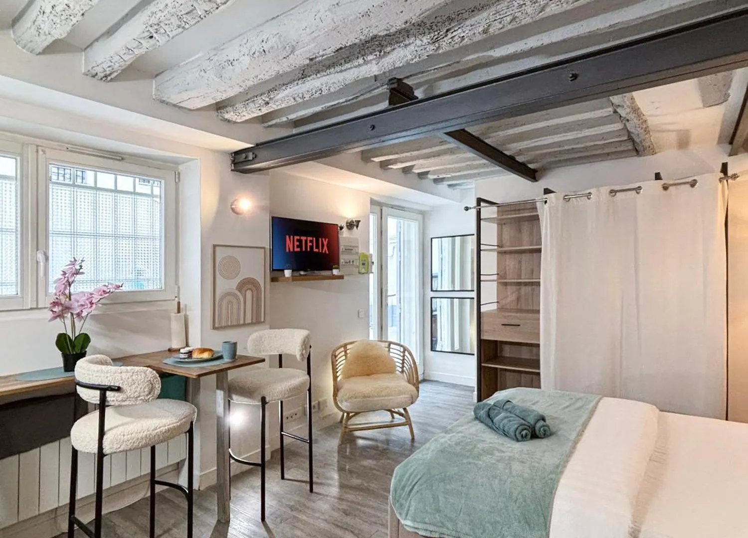 Apartamento Studio Cosy Paris Centre Republique Marais